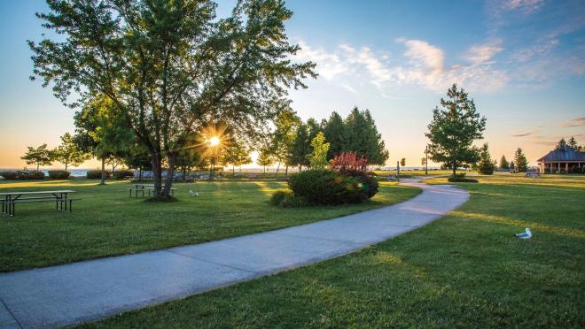 Sunset Point Beach Photo credit Doug Burlock