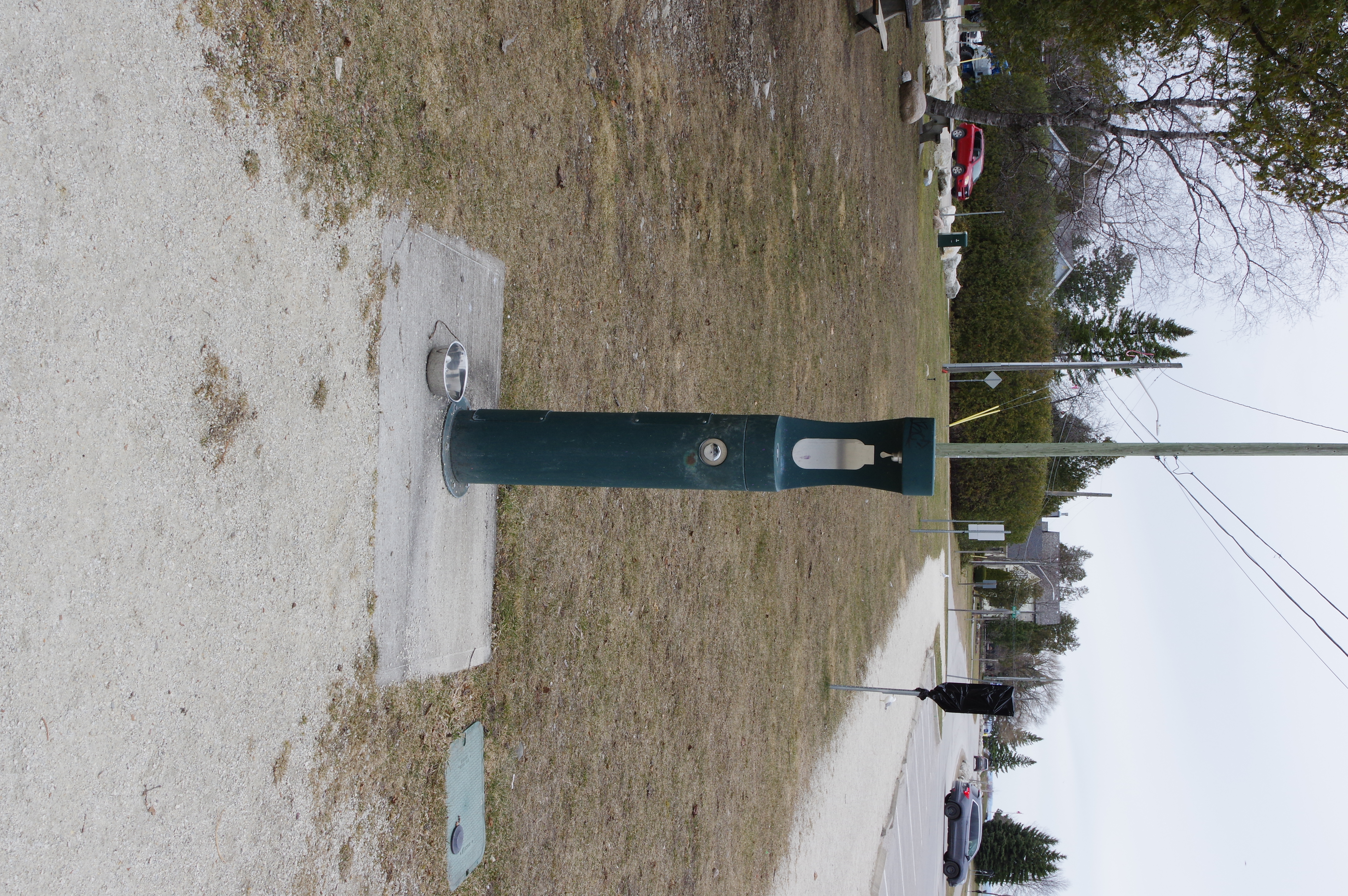  located on the south side of St. Lawrence Street lies the water station