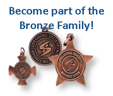 Three bronze medals.