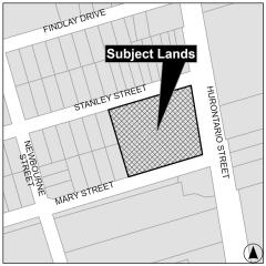 832 Hurontario Street Location Map