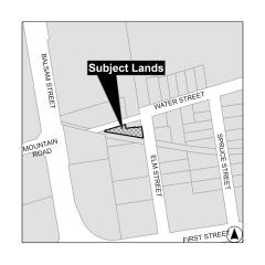 Site Location of 4 Elm Street