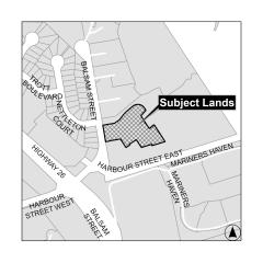 300 Balsam St and 9 Harbour St E Site Location Map