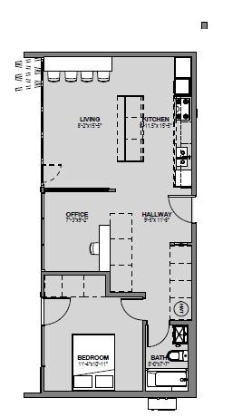 second floor plan