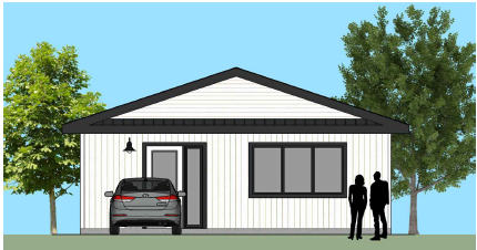 Front View Rendering