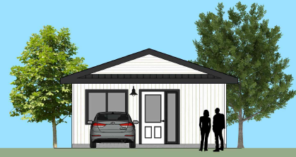 Exterior rendering